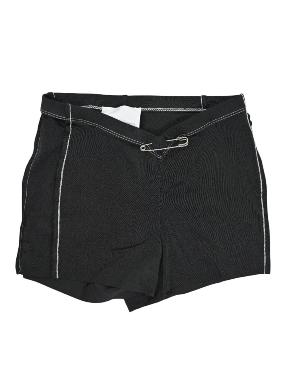 Sami Miro Vintage V Cut Mini Shorts in Black